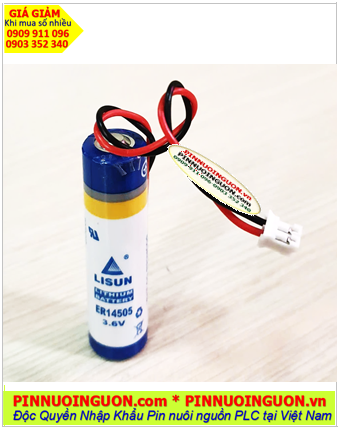 Lisun ER14505 (Zắc PH2.0-2P), Pin nuôi nguồn Lisun ER14505 lithium 3.6v AA 2400mAh chính hãng